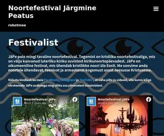 Jape.ee(Noortefestival Järgmine Peatus) Screenshot