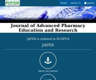 Japer.in(Journal of Advanced Pharmacy Education and Research) Screenshot