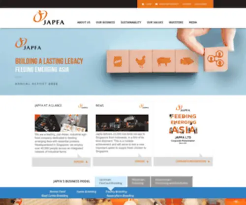 Japfa.com(Japfa) Screenshot