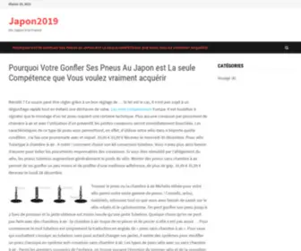 Japon2019.com(Du Japon à la France) Screenshot