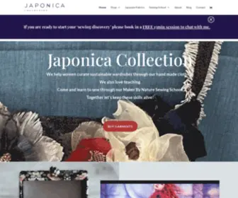 Japonicacollection.com.au(Women’s 100% Cotton Clothing Australia) Screenshot