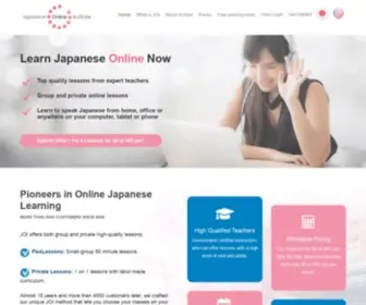 Japonin.com(JOI Learn Japanese Online) Screenshot