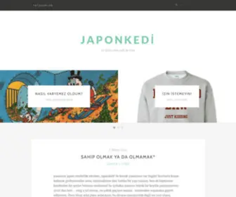 Japonkedi.com(To thine own self be true) Screenshot