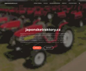 Japonsketraktory.cz(Dovoz) Screenshot