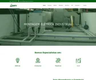 Japyengenharia.com.br(Japy Engenharia e Instalações Industriais) Screenshot