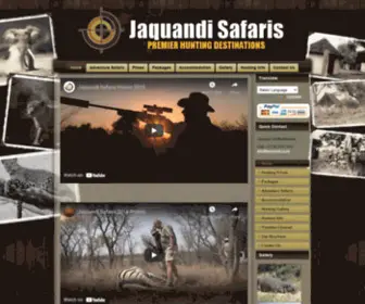 Jaquandi.co.za(Hunting Safaris Limpopo) Screenshot