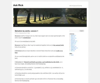 Jaquess.org(Ask RickAsk Rick) Screenshot