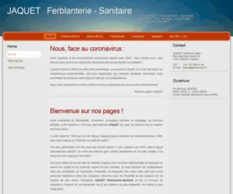 Jaquet-GE.ch(Sanitaire  Gaz) Screenshot