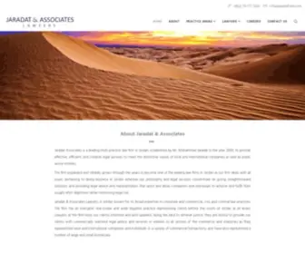 Jaradatlaw.com(Jaradat & Associates) Screenshot