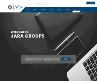 Jaragroups.com(Jara Groups) Screenshot