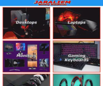 Jaraliem.com(Best eGaming Computers Laptops Monitors) Screenshot