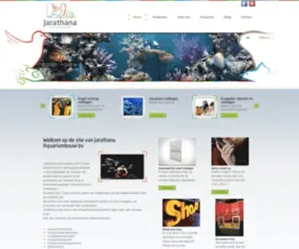 Jarathana.com(Aquariumbouw jarathana) Screenshot