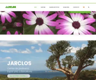 Jarclos.com(Jardinería & Exteriorismo) Screenshot