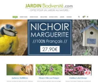 Jardin-Biodiversite.com(Le Spécialiste de la biodiversité au jardin) Screenshot