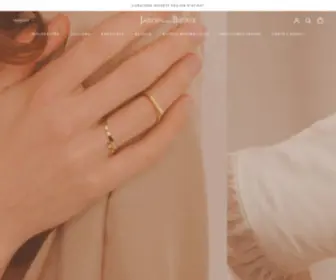 Jardin-Des-Bijoux.fr(Jardin des Bijoux est la boutique spécialisée dans les bijoux minimalistes) Screenshot