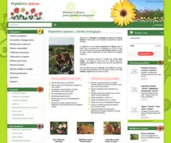 Jardin-Ecologique.fr(Plantes et fleurs pour jardin ecologique) Screenshot