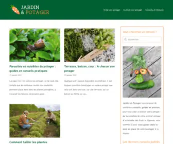 Jardin-ET-Potager.com(Guides pour faire son potager dans le jardin) Screenshot