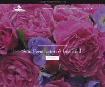 Jardina.eu(Pepiniera Jardina) Screenshot