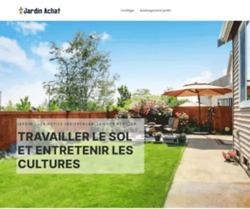 Jardinachat.fr(Matériels et outillage de jardin) Screenshot