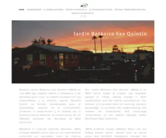 Jardinbotanicosq.com(Jardín) Screenshot