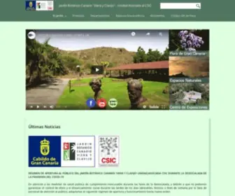 Jardincanario.org(Cabildo de Gran Canaria) Screenshot