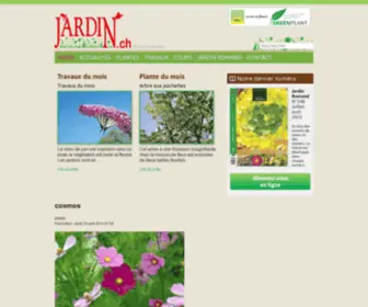 Jardin.ch(Jardin Romand) Screenshot