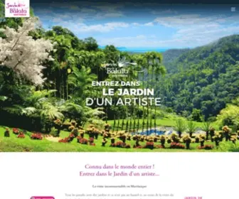 Jardindebalata.fr(Jardin de Balata) Screenshot