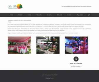 Jardindeeventoslospinos.com(Jardin de Eventos Los Pinos) Screenshot