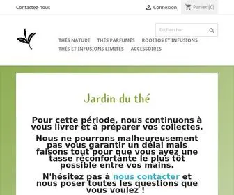 Jardinduthe.fr(Jardin) Screenshot