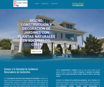 Jardinerosdecoradores.com(Diseño) Screenshot