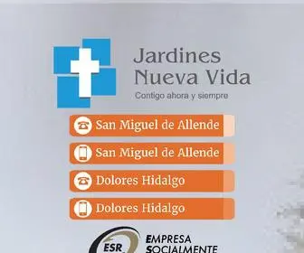 Jardinesnuevavida.com(Jardines Nueva Vida) Screenshot