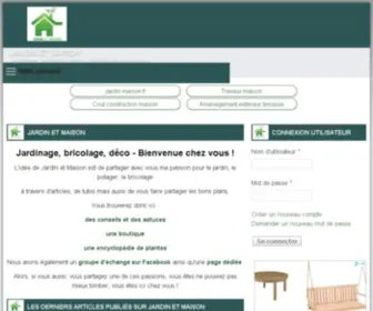 Jardinetmaison.fr(Jardinage, bricolage, déco) Screenshot