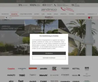 Jardinico24.com(Exklusive Jardinico Sonnenschirme) Screenshot