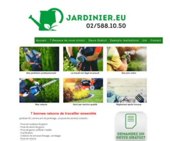 Jardinier.eu(Jardinier) Screenshot