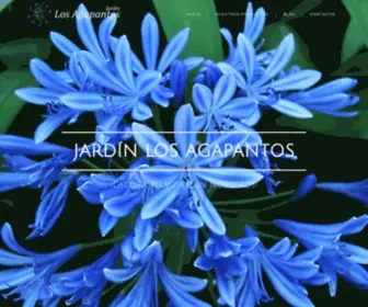 Jardinlosagapantos.cl(Jardín Los Agapantos) Screenshot