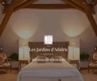 Jardins-Adalric.com(Les Jardins d'Adalric) Screenshot