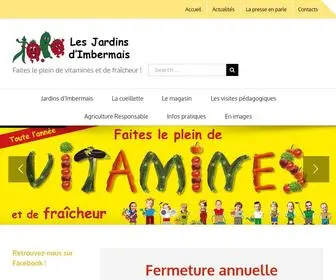 Jardins-Imbermais.fr(Cueillette, magasin) Screenshot