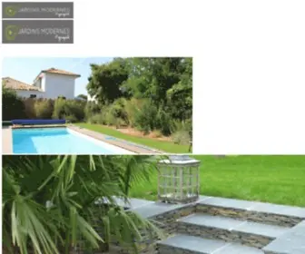 Jardins-Modernes33.com(Paysagiste) Screenshot