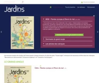 Jardinsdefrance.org(Jardins de France) Screenshot