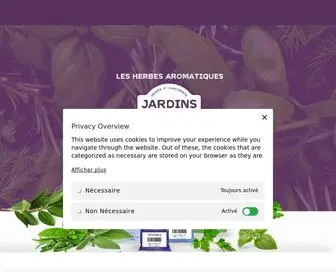 Jardinsdumidi.com(Jardins du Midi) Screenshot