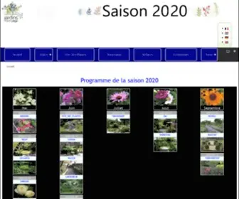 Jardinsenpaysdeliege.be(Jardins en Pays de Liège) Screenshot