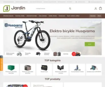 Jardin.sk(Vitajte v našom záhradnom raji. široký sortiment záhradnej techniky) Screenshot