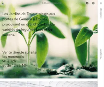 Jardinstrajets.ch(Légumes) Screenshot