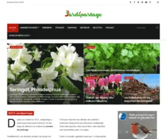Jardipartage.fr(Conseils de Jardinage) Screenshot