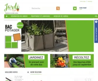 Jarditop.fr(Exprimez vos idées vertes. Innovations pour les professionnels et les particuliers) Screenshot