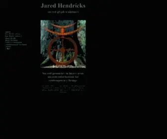 Jaredhendricks.com(Metal Sculptures of Jared Hendricks) Screenshot