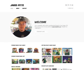 Jaredpitts.com(Jared Pitts) Screenshot