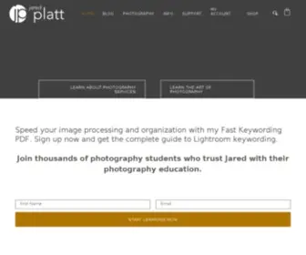 Jaredplatt.com(Jared Platt) Screenshot