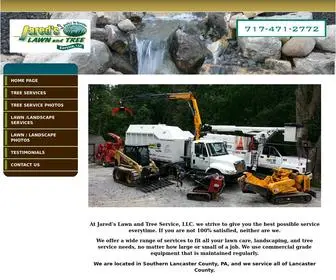 Jaredslawnservice.com(Jared's Lawn and Tree) Screenshot