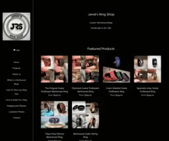 Jaredsringshop.com(Jared's Ring Shop) Screenshot